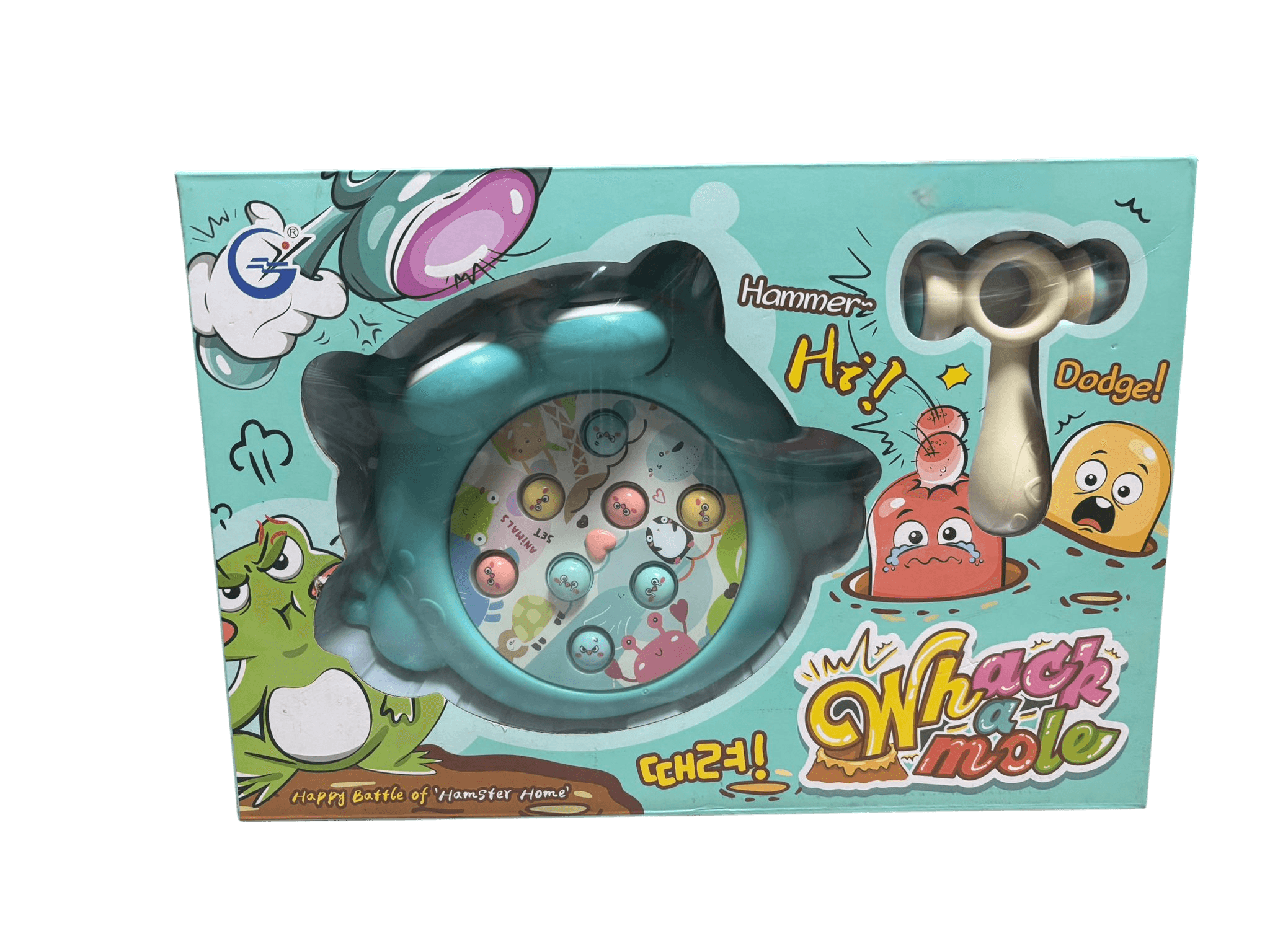 Igračka “Whack a Mole” – zabavna žabica sa čekićem - Image 3