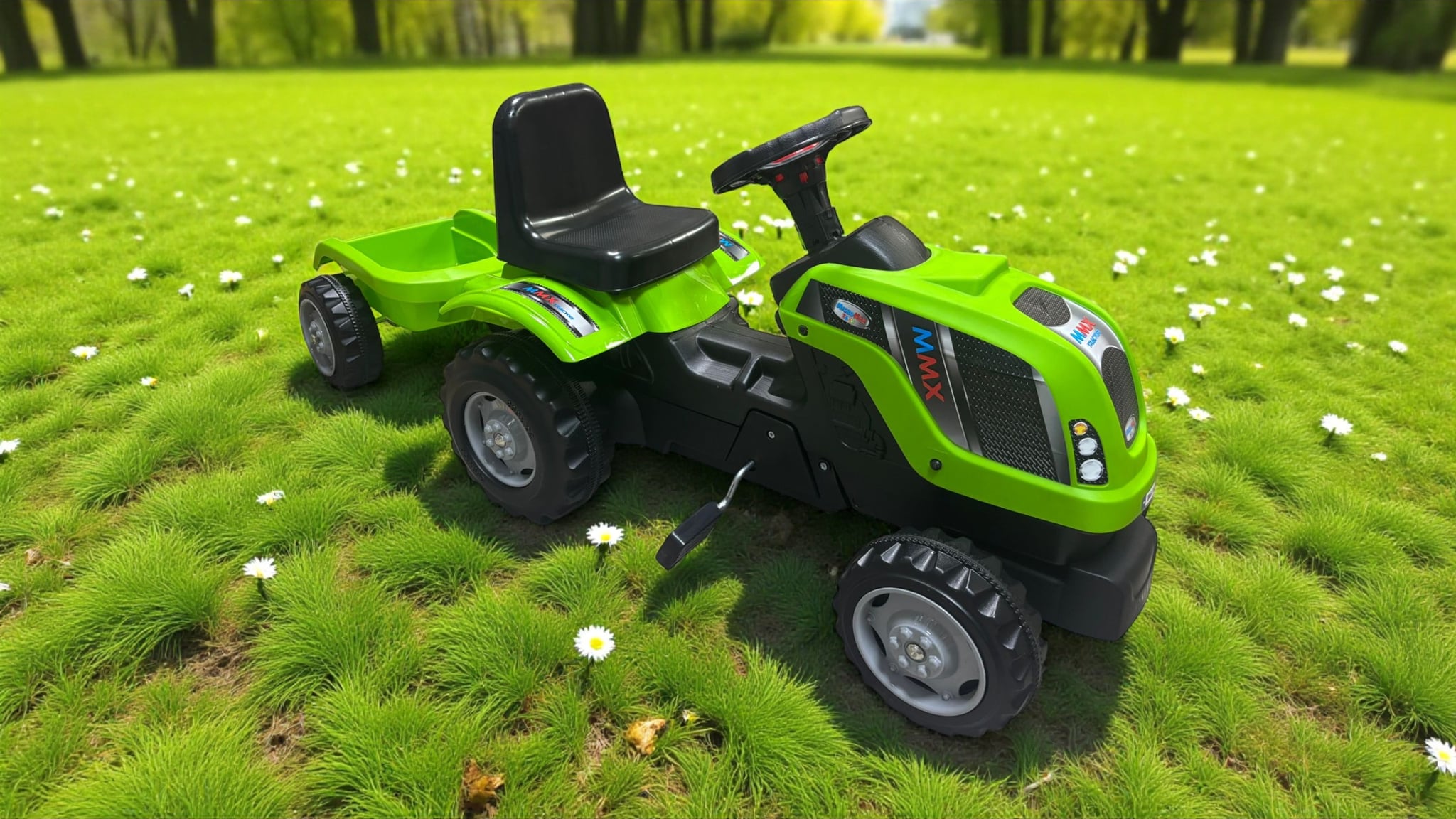 Dečiji traktor sa prikolicom - Image 2