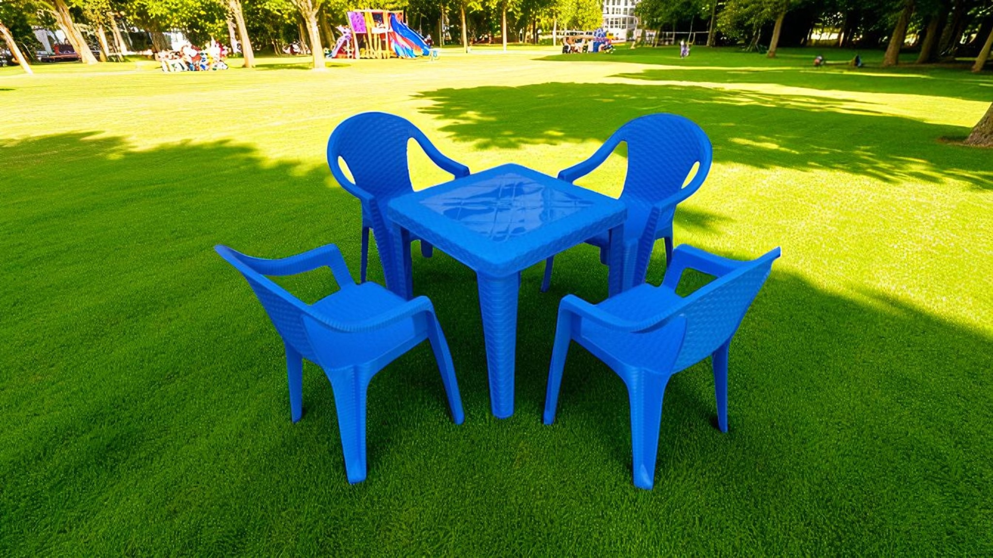 Dečiji set RATAN - plavi